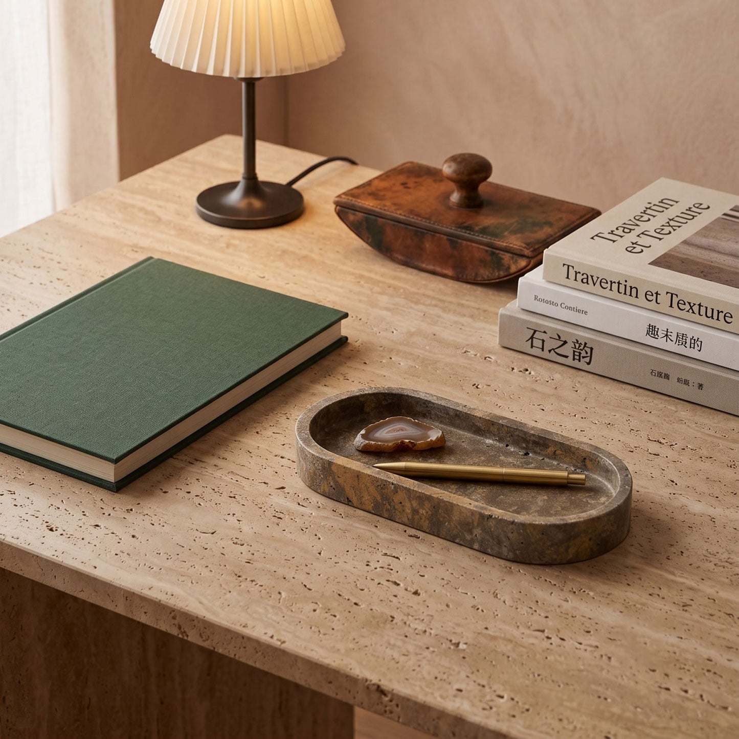 Lysara Stone Tray