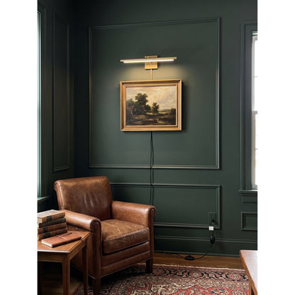 Nerja Brass Plug-in Wall Sconce