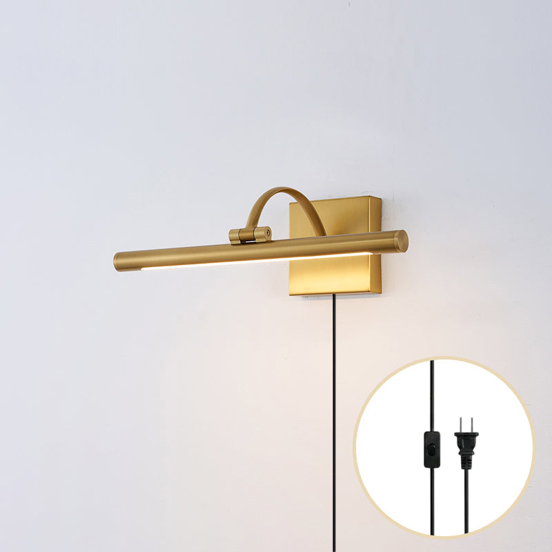 Nerja Brass Plug-in Wall Sconce