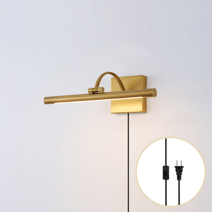 Nerja Brass Plug-in Wall Sconce