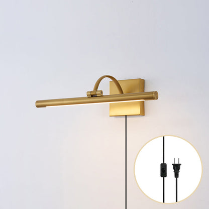 Nerja Brass Plug-in Wall Sconce