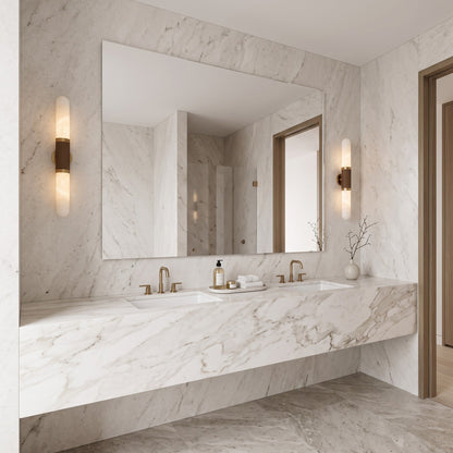 Lirine Alabaster Wall Sconce