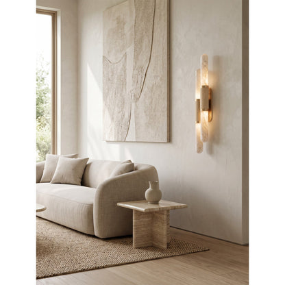 Lirine Alabaster Wall Sconce