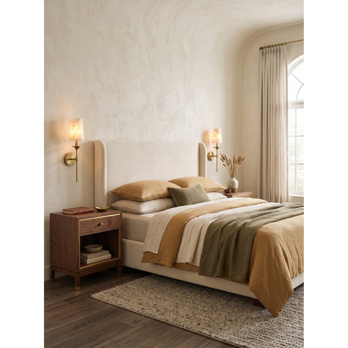 Seren Alabaster Wall Sconce