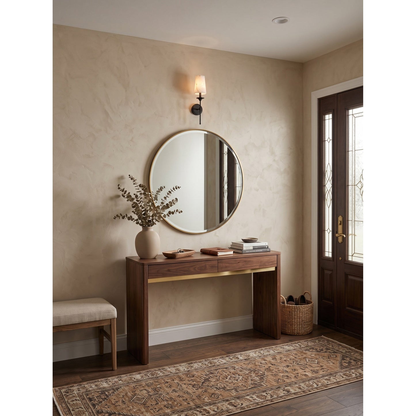 Seren Alabaster Wall Sconce