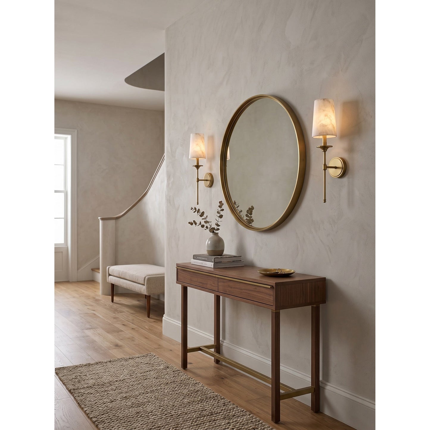 Seren Alabaster Wall Sconce