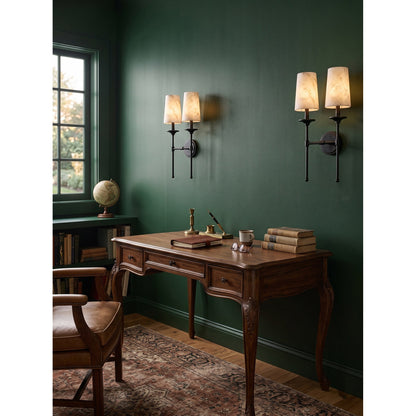Seren Alabaster Wall Sconce