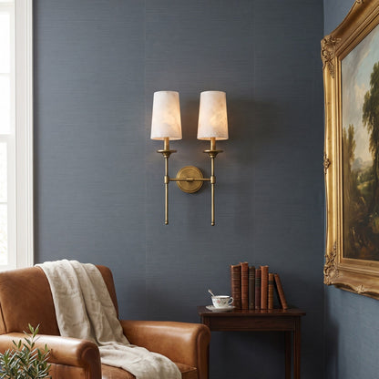 Seren Alabaster Wall Sconce