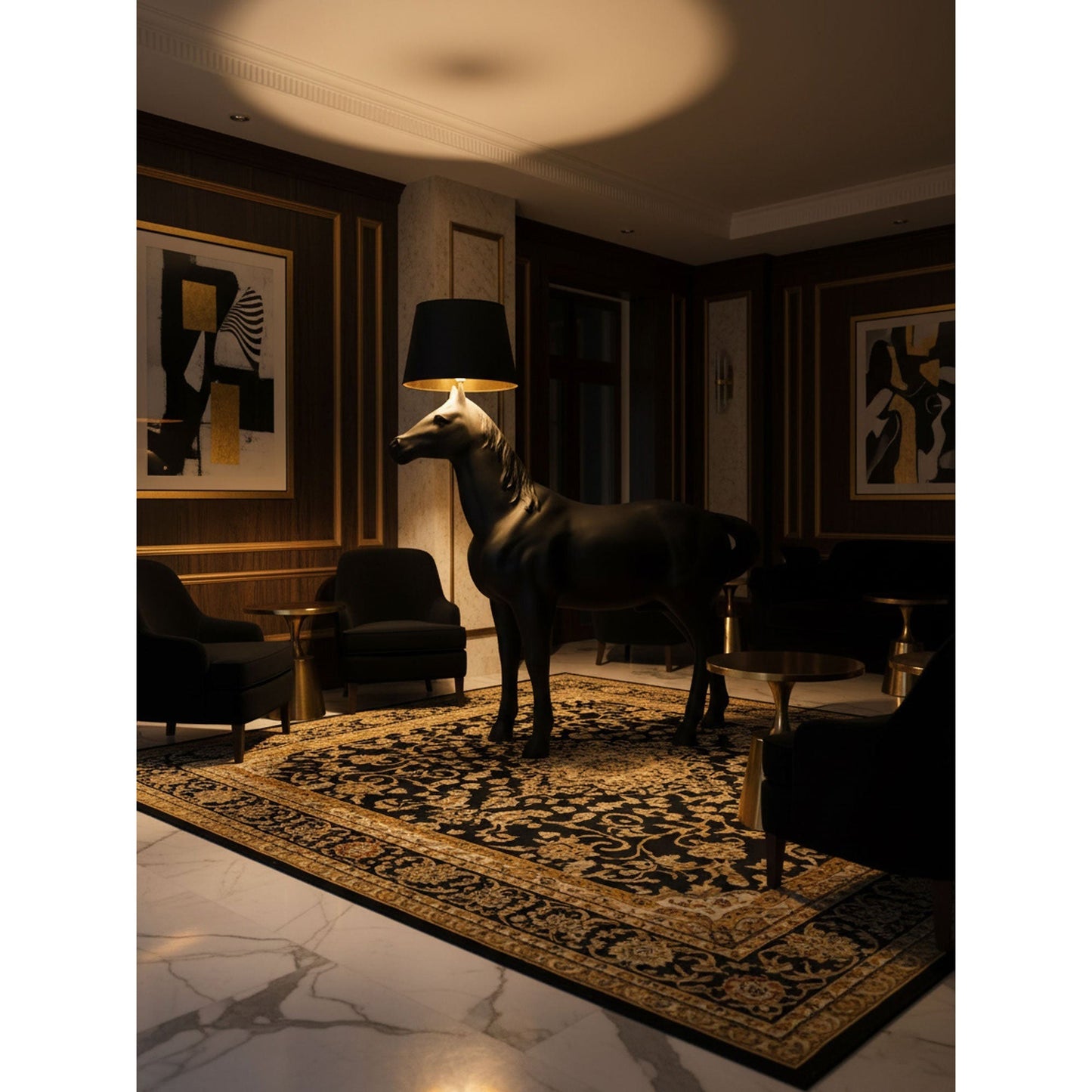 Equine Majesty Floor Lamp