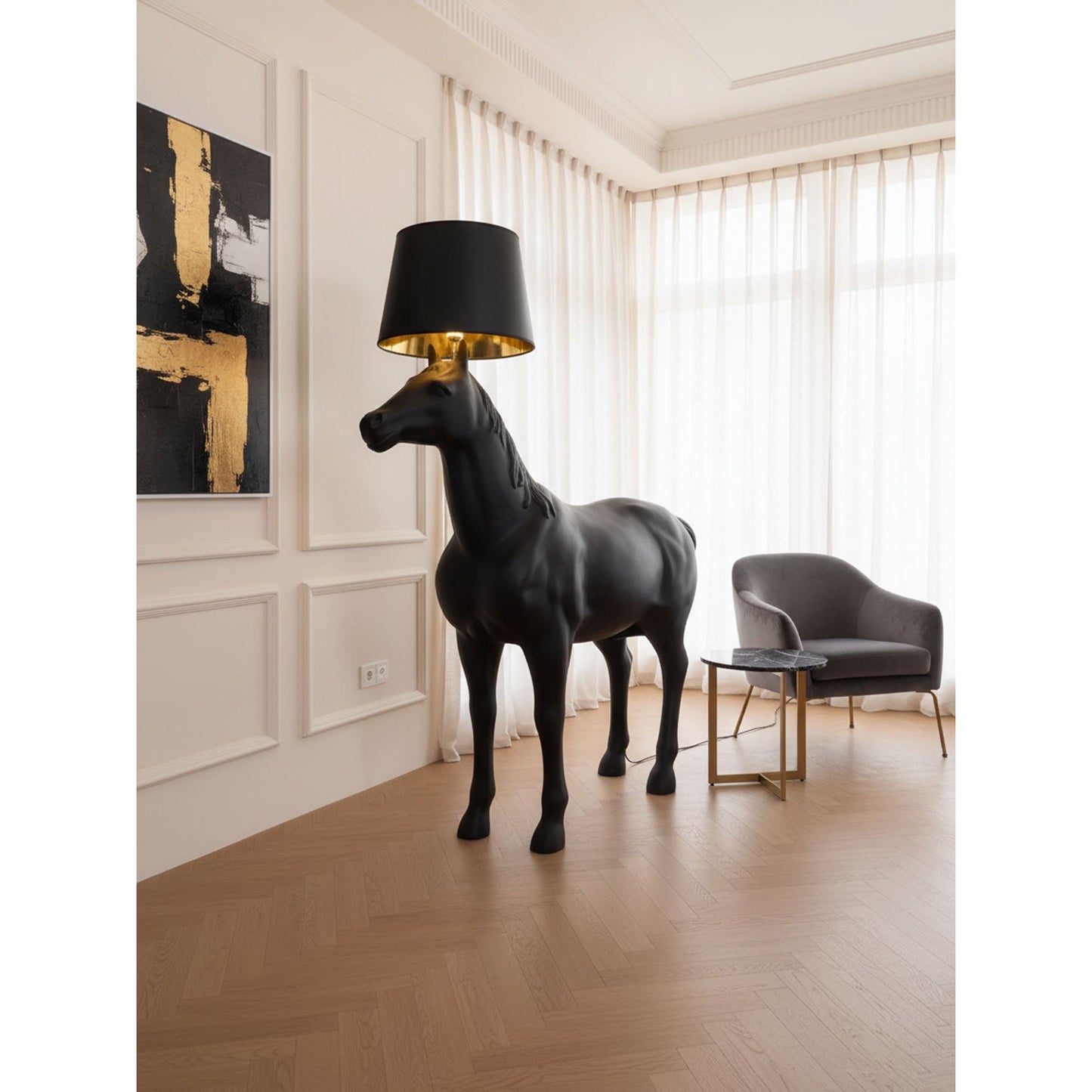 Equine Majesty Floor Lamp