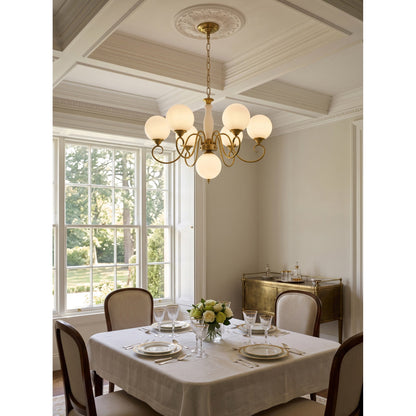Everard Glass Chandelier