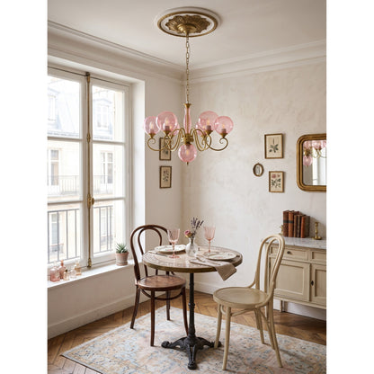 Everard Glass Chandelier