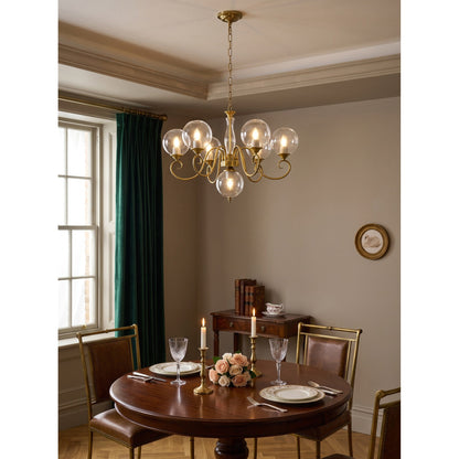 Everard Glass Chandelier