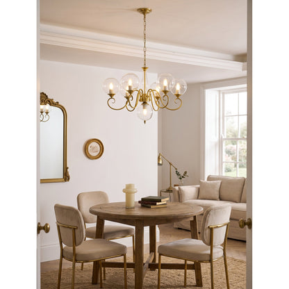 Everard Glass Chandelier