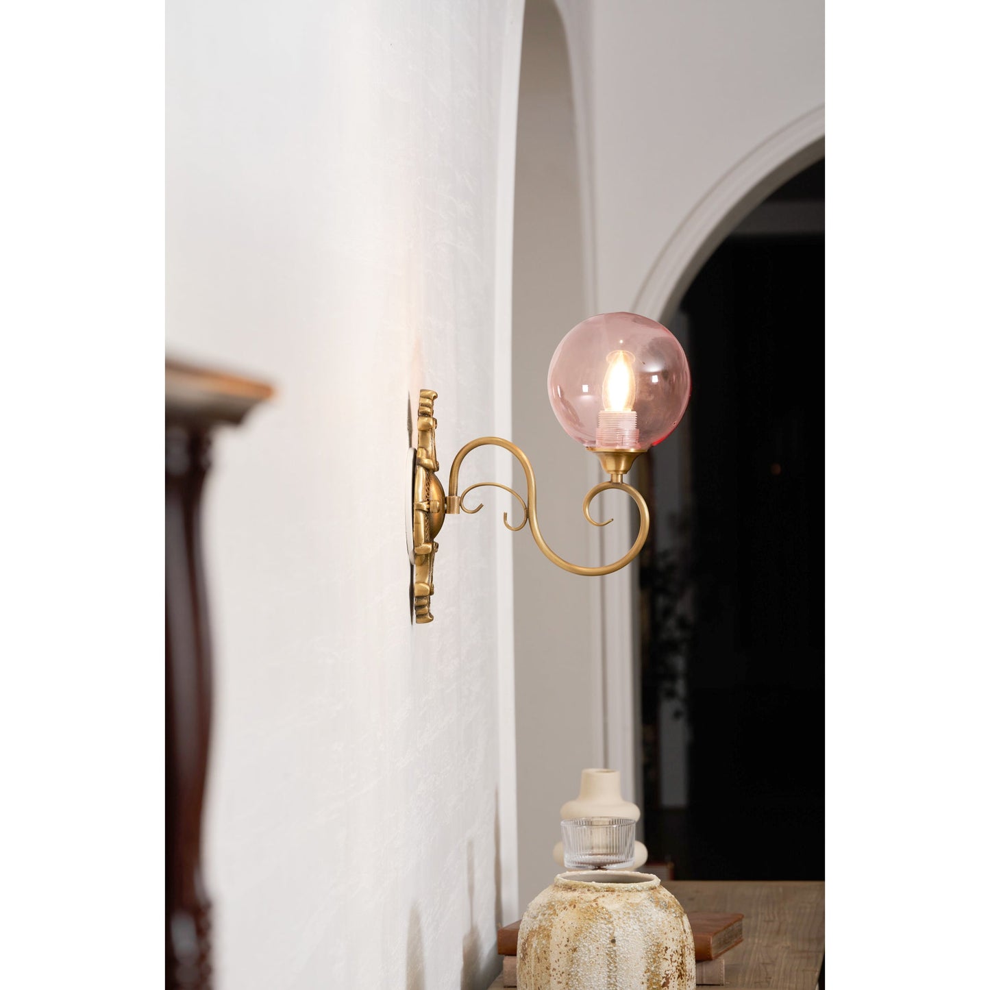 Everard Glass Wall Lamp