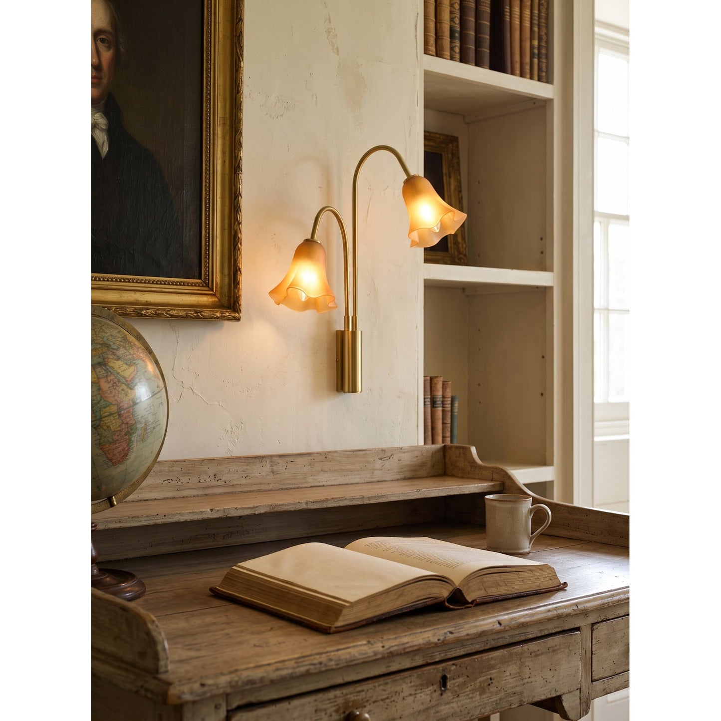 Yaria Glass Wall Sconce