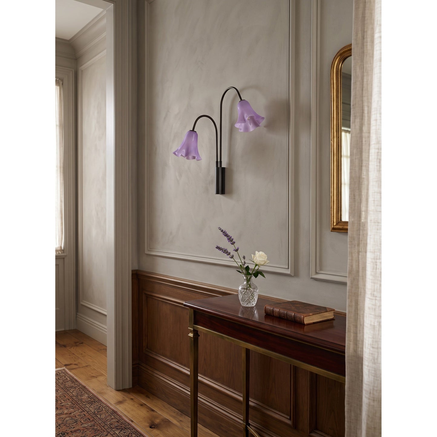 Yaria Glass Wall Sconce