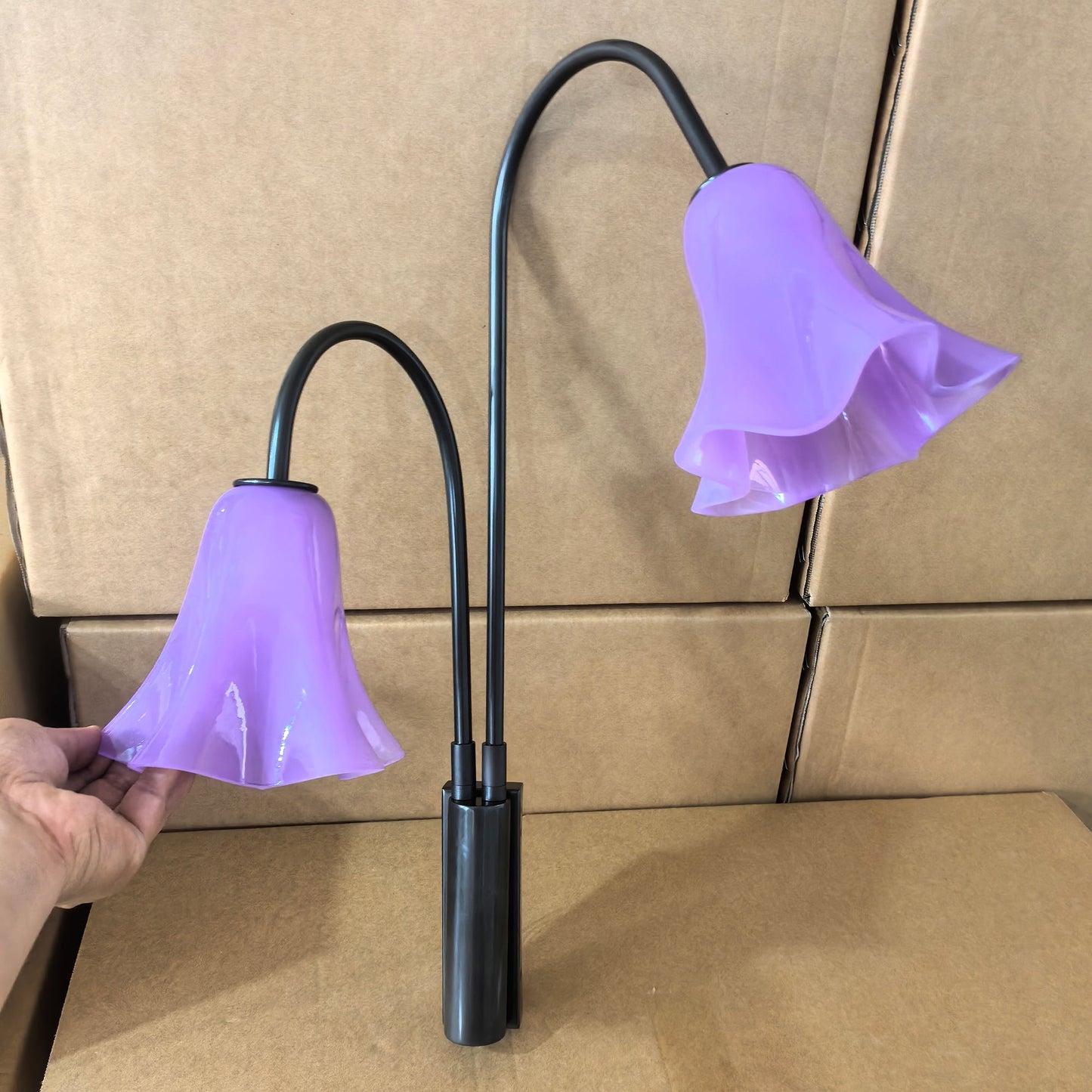 Yaria Glass Wall Sconce