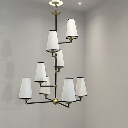 Tiered Tapered Chandelier