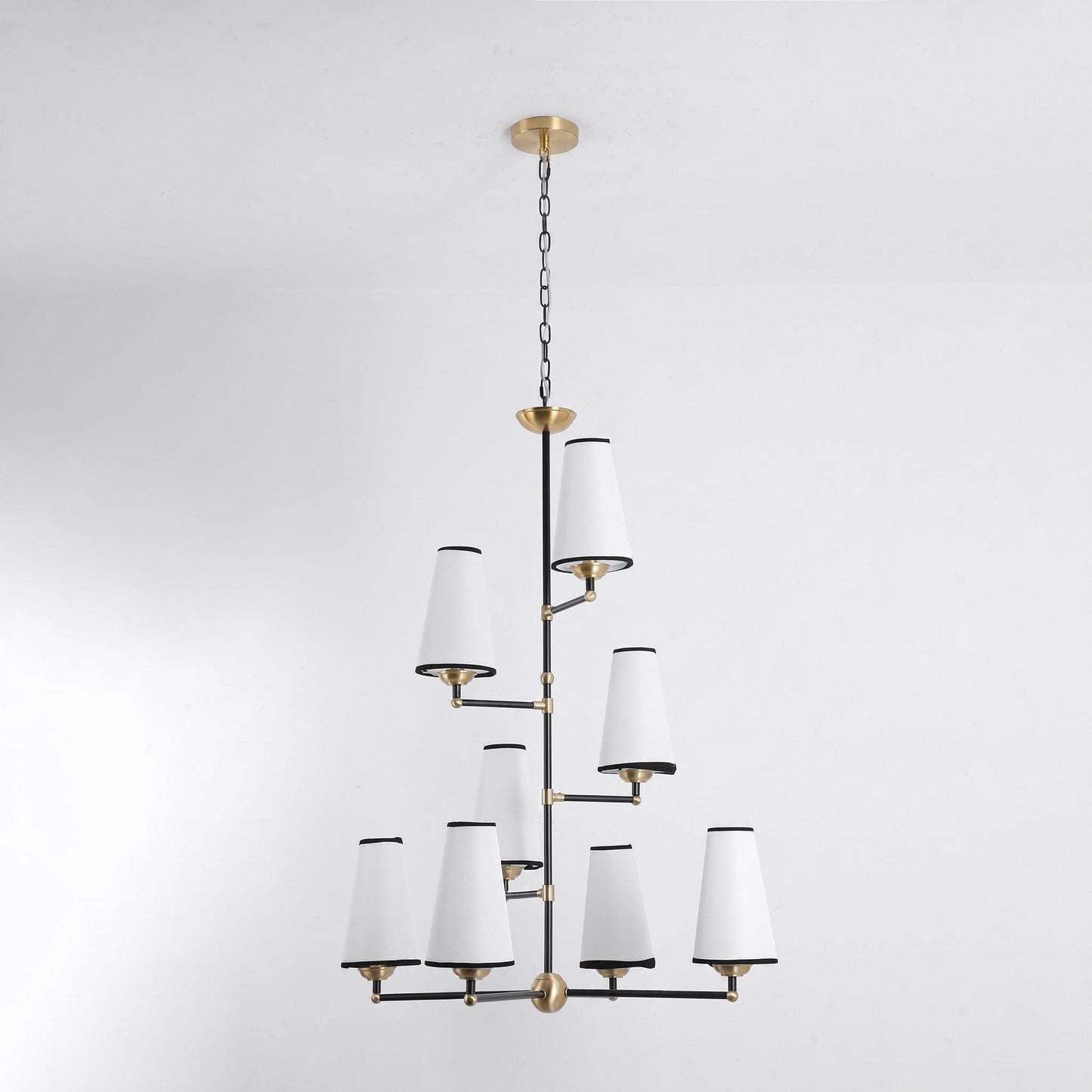 Tiered Tapered Chandelier