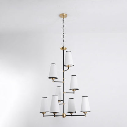 Tiered Tapered Chandelier