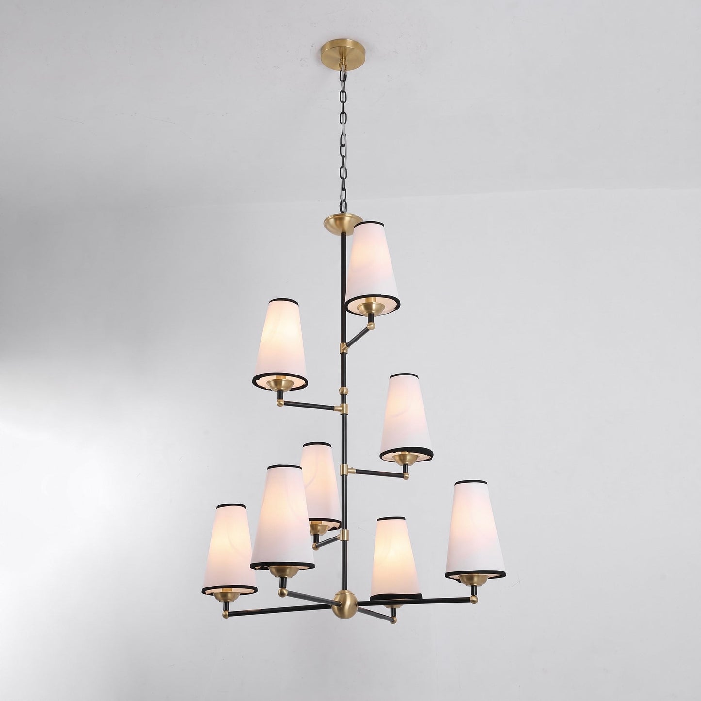 Tiered Tapered Chandelier