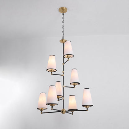 Tiered Tapered Chandelier
