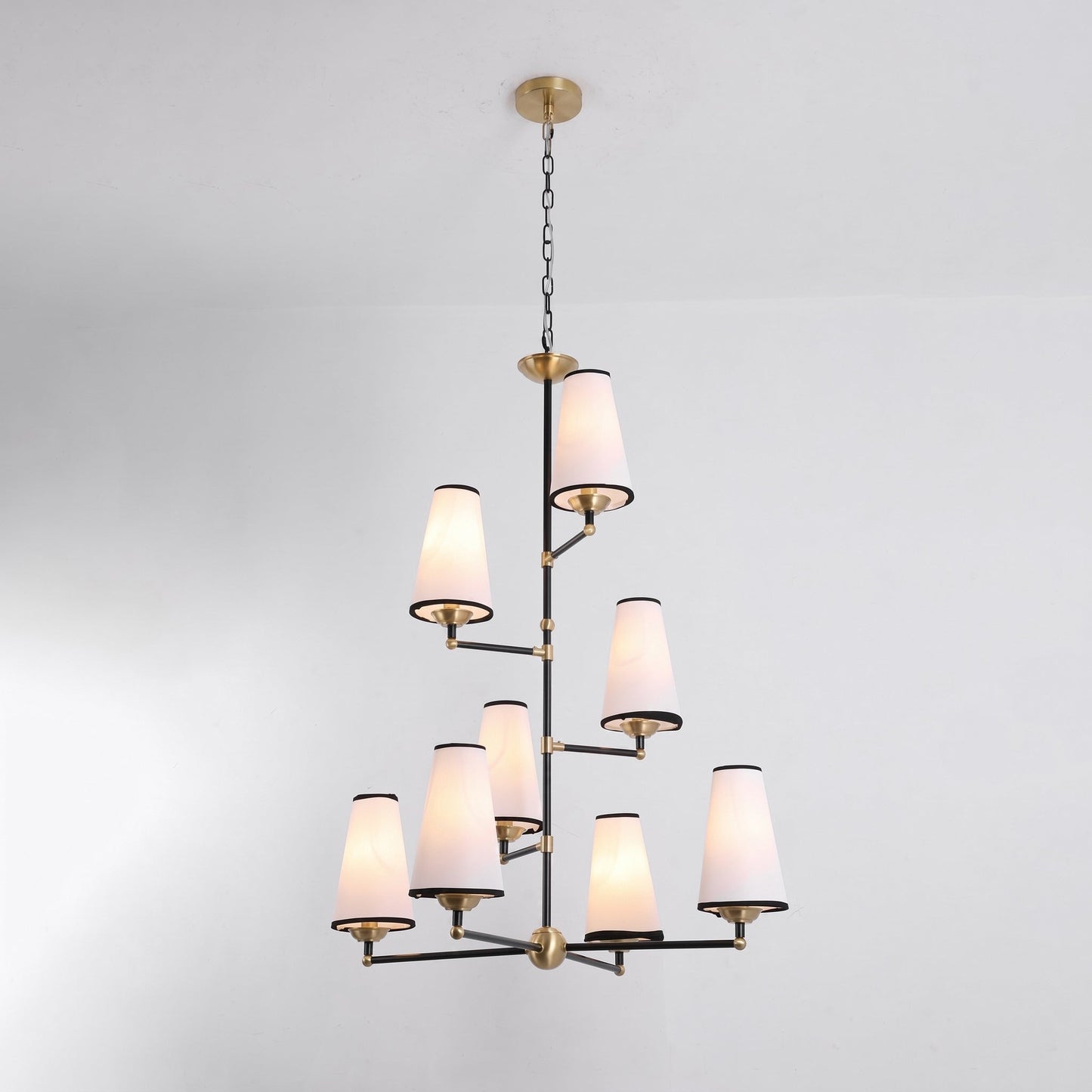 Tiered Tapered Chandelier