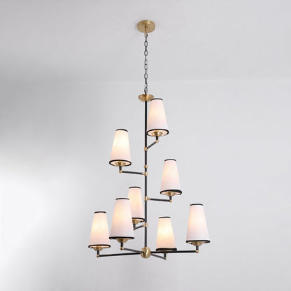 Tiered Tapered Chandelier