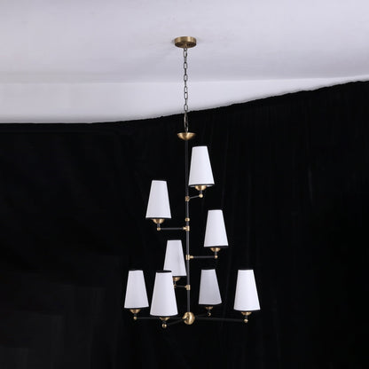 Tiered Tapered Chandelier