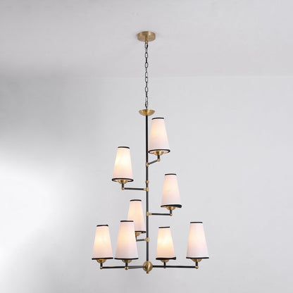 Tiered Tapered Chandelier