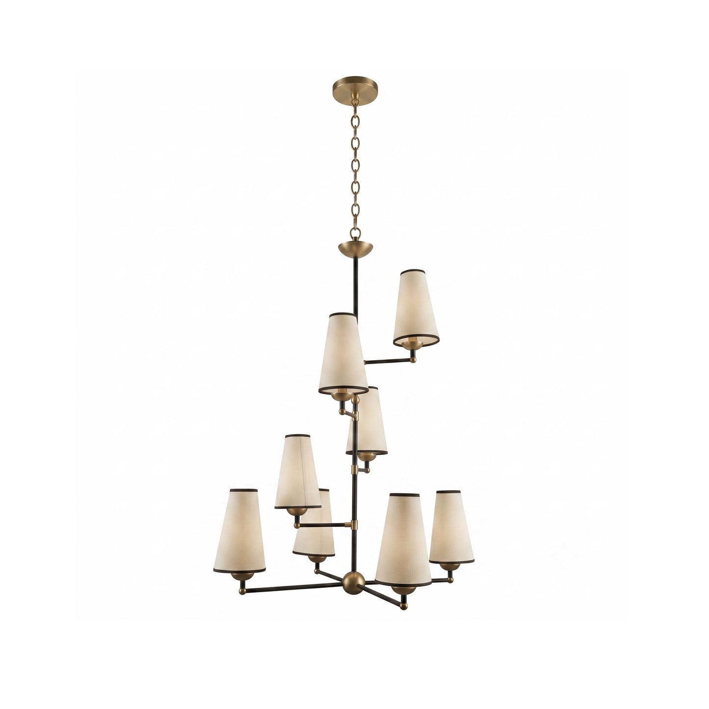 Tiered Tapered Chandelier