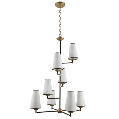 Tiered Tapered Chandelier