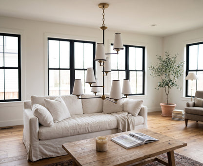 Tiered Tapered Chandelier