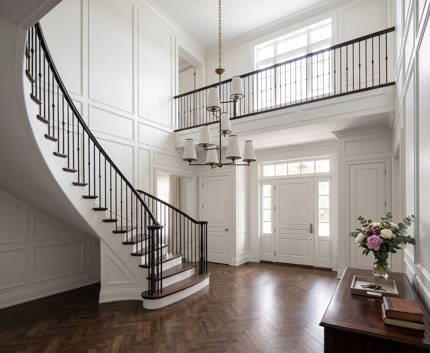 Tiered Tapered Chandelier