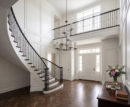Tiered Tapered Chandelier