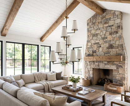 Tiered Tapered Chandelier