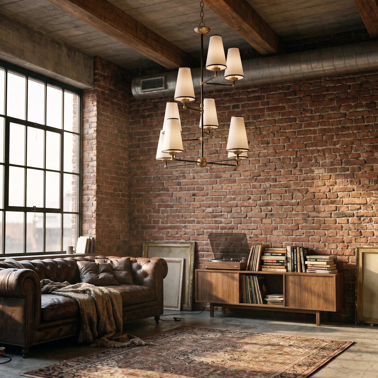 Tiered Tapered Chandelier