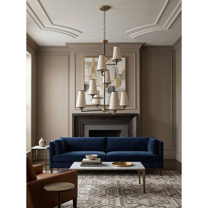 Tiered Tapered Chandelier