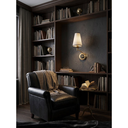 Fontaine Rocker Arm Wall Sconce