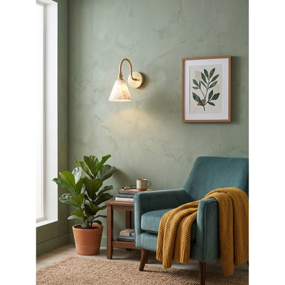 Stanmere Alabaster Wall Sconce