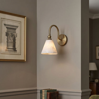 Stanmere Alabaster Wall Sconce