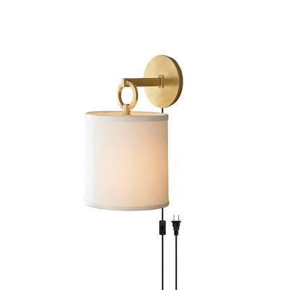 Nevara Circle Plug-in Wall Sconce