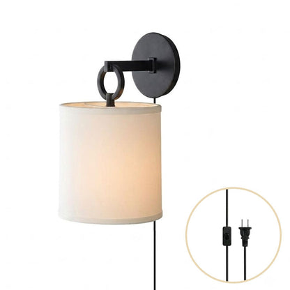 Nevara Circle Plug-in Wall Sconce