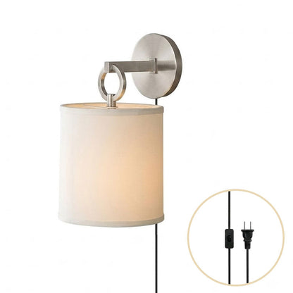 Nevara Circle Plug-in Wall Sconce