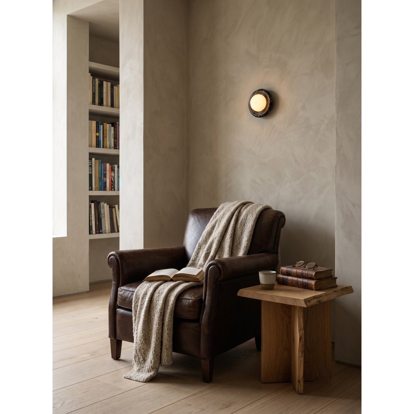 Prunus Marble Wall Sconce