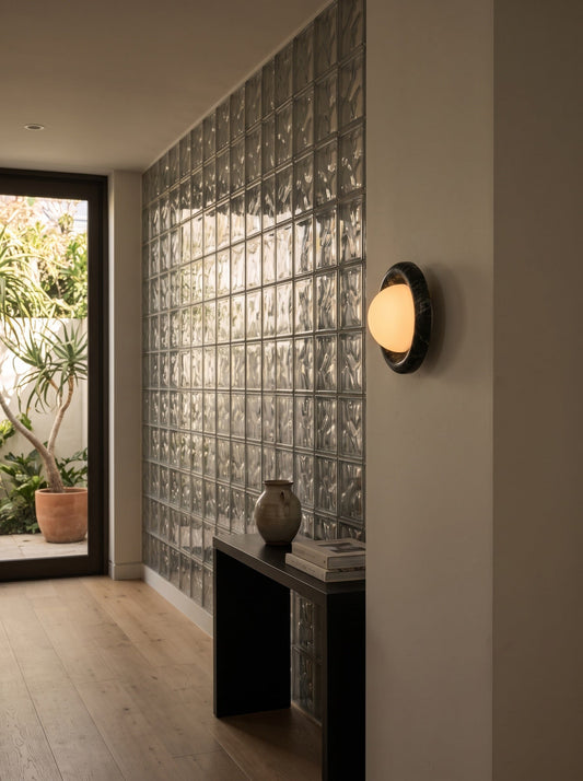 Prunus Marble Wall Sconce