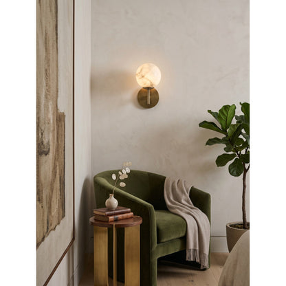 Garrison Alabaster Wall Sconce