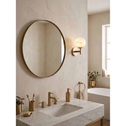 Garrison Alabaster Wall Sconce