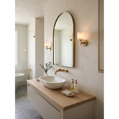Garrison Alabaster Wall Sconce